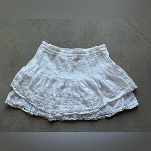 Free people white midi skirt. Side 6
